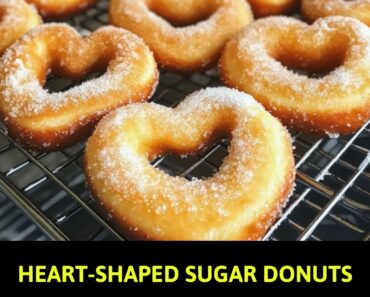 Heart-Shaped Sugar Donuts