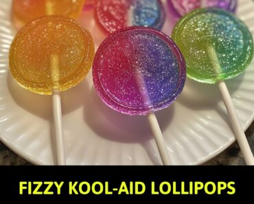 Fizzy Kool-Aid Lollipops