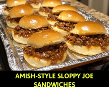 Amish-Style Sloppy Joe Sandwiches