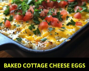 Baked Cottage Cheese Eggs
