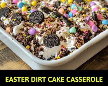 Easter Dirt Cake Casserole