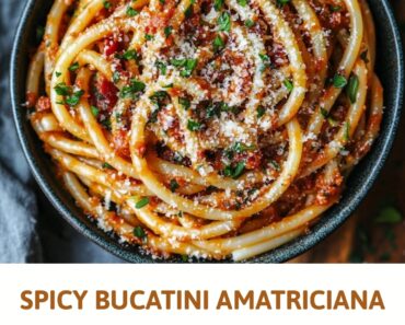 Spicy Bucatini Amatriciana