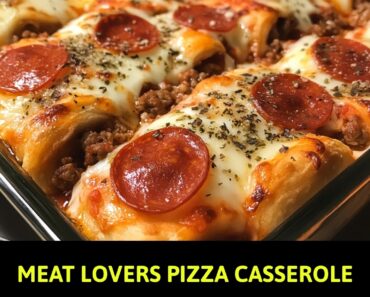 Meat Lovers Pizza Casserole