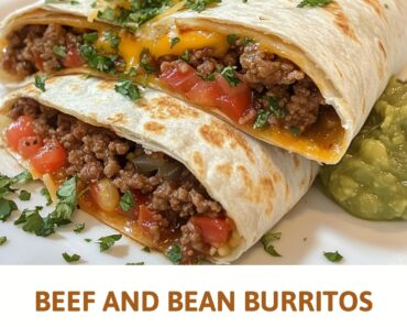 Beef and Bean Burritos