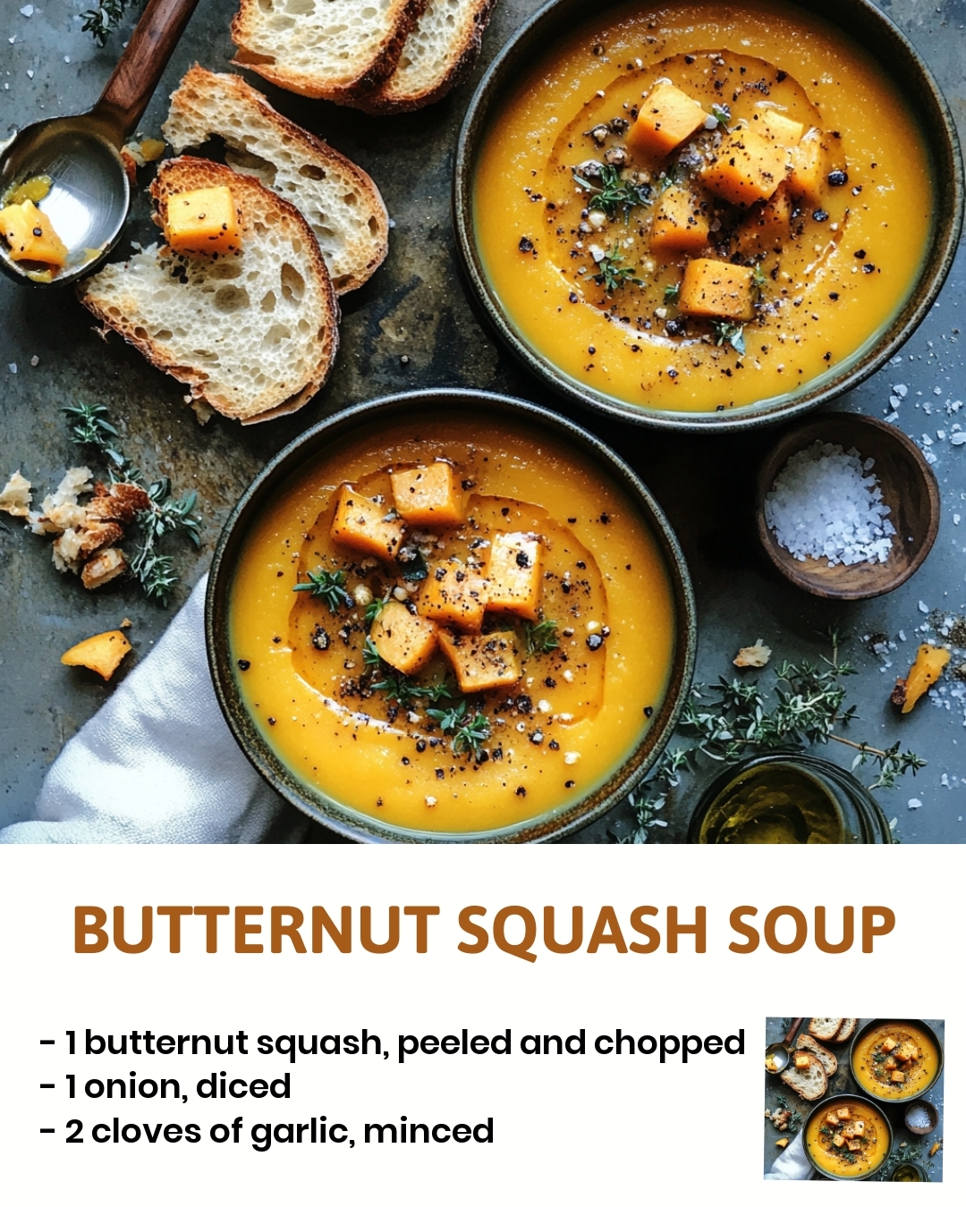 Butternut Squash Soup