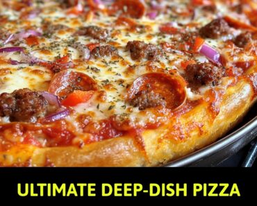 Ultimate Deep-Dish Pizza