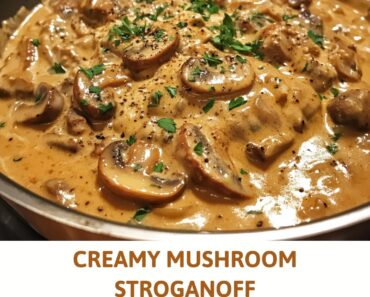 Creamy Mushroom Stroganoff