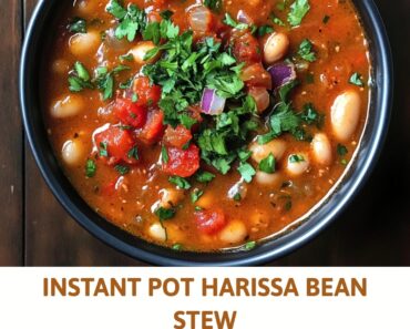 Instant Pot Harissa Bean Stew