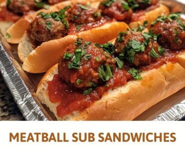 Meatball Sub Sandwiches