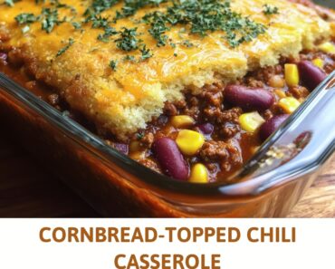 Cornbread-Topped Chili Casserole