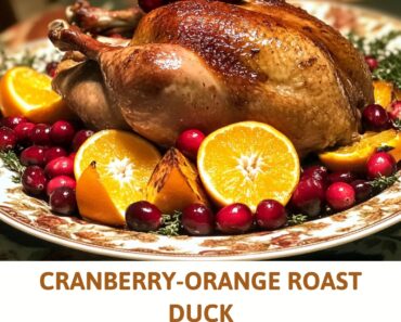 Cranberry-Orange Roast Duck