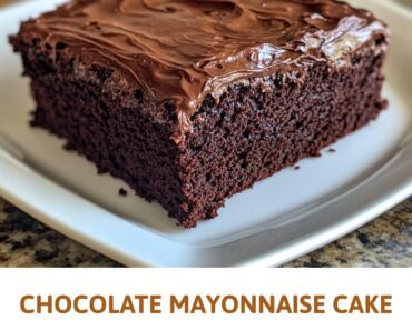 Chocolate Mayonnaise Cake