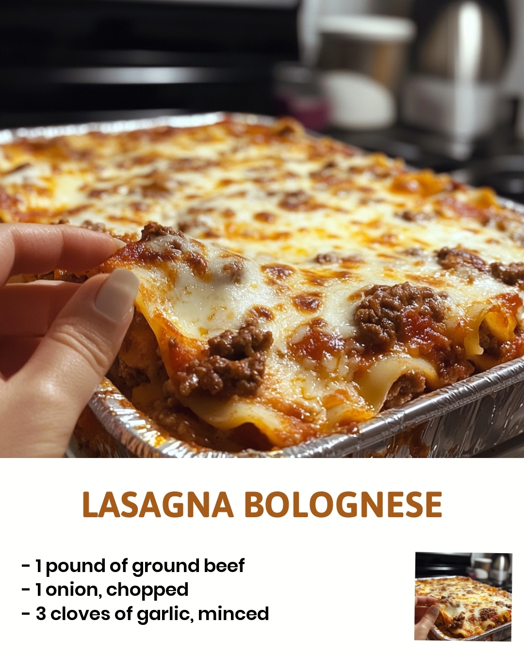 Lasagna Bolognese