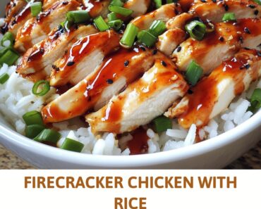 Firecracker Chicken with Rice