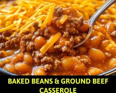 Baked Beans & Ground Beef Casserole