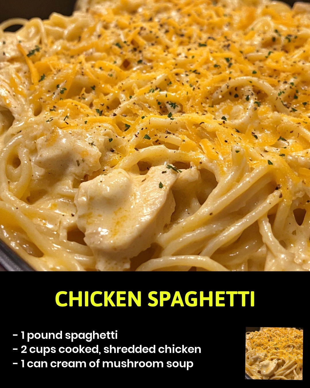Chicken Spaghetti