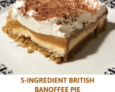 5-Ingredient British Banoffee Pie