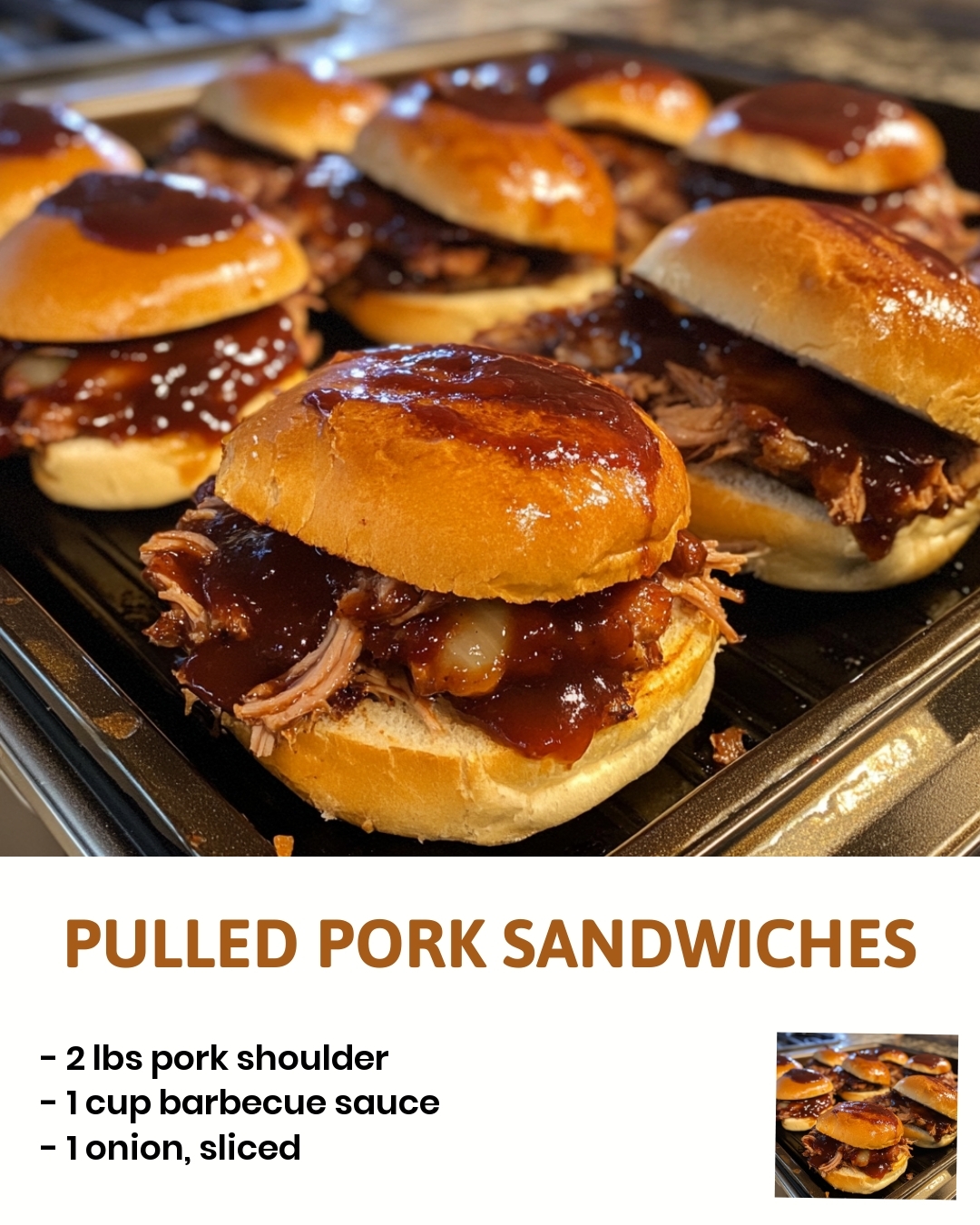 Pulled Pork Sandwiches
