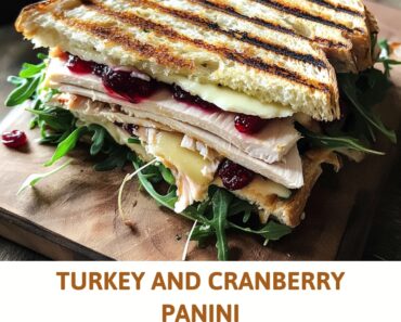 Turkey and Cranberry Panini