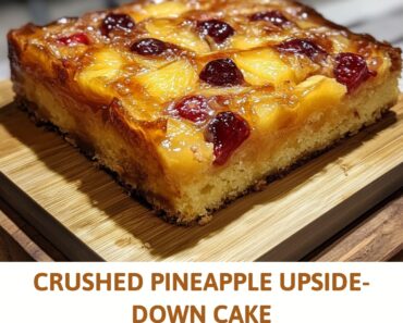 Crushed Pineapple Upside-Down Cake Crushed Pineapple Upside-Down Cake