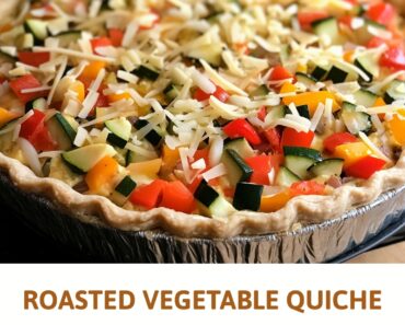 Roasted Vegetable Quiche