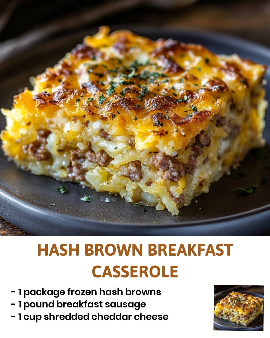 Hash Brown Breakfast Casserole