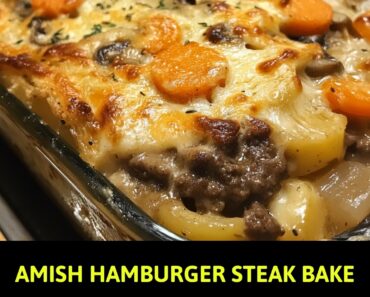 Amish Hamburger Steak Bake